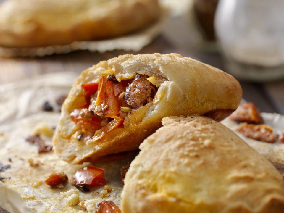 Sausage and Pepper Calzone